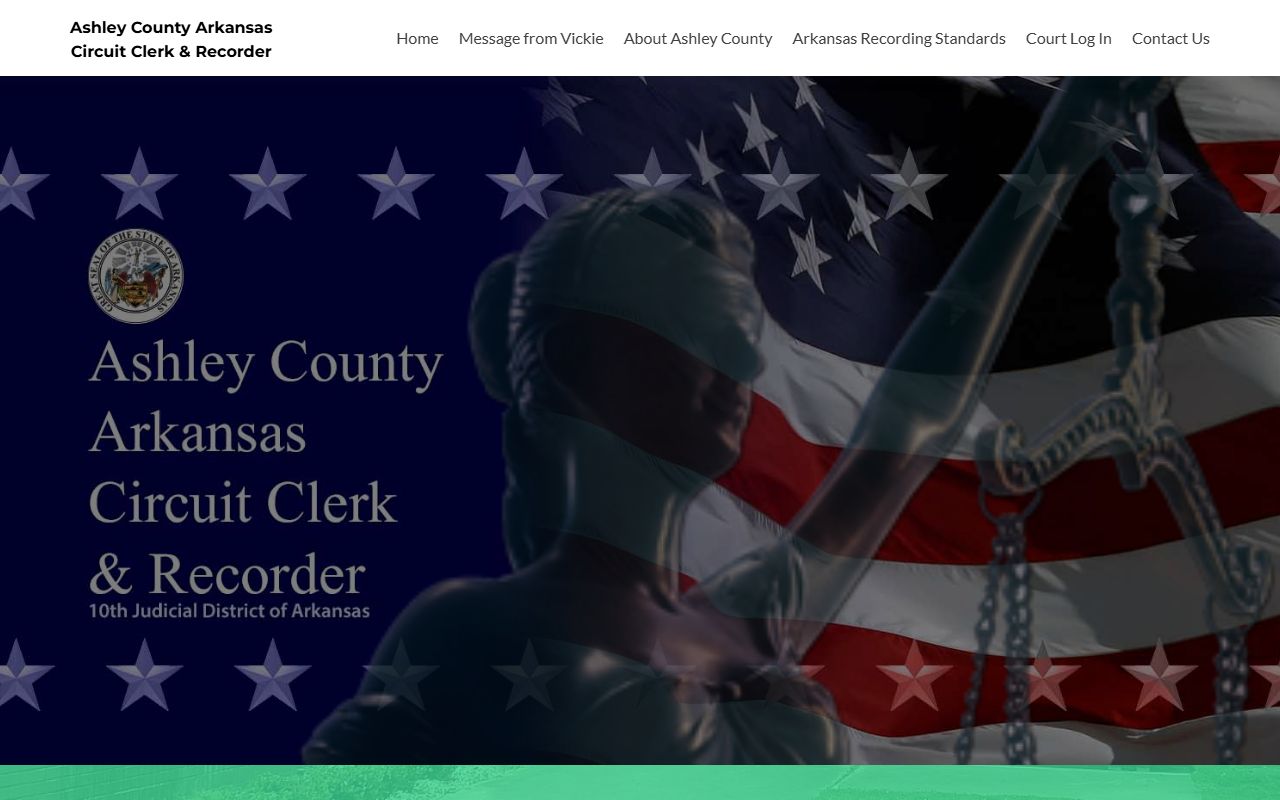 Ashley County circuit clerk website for obituary research