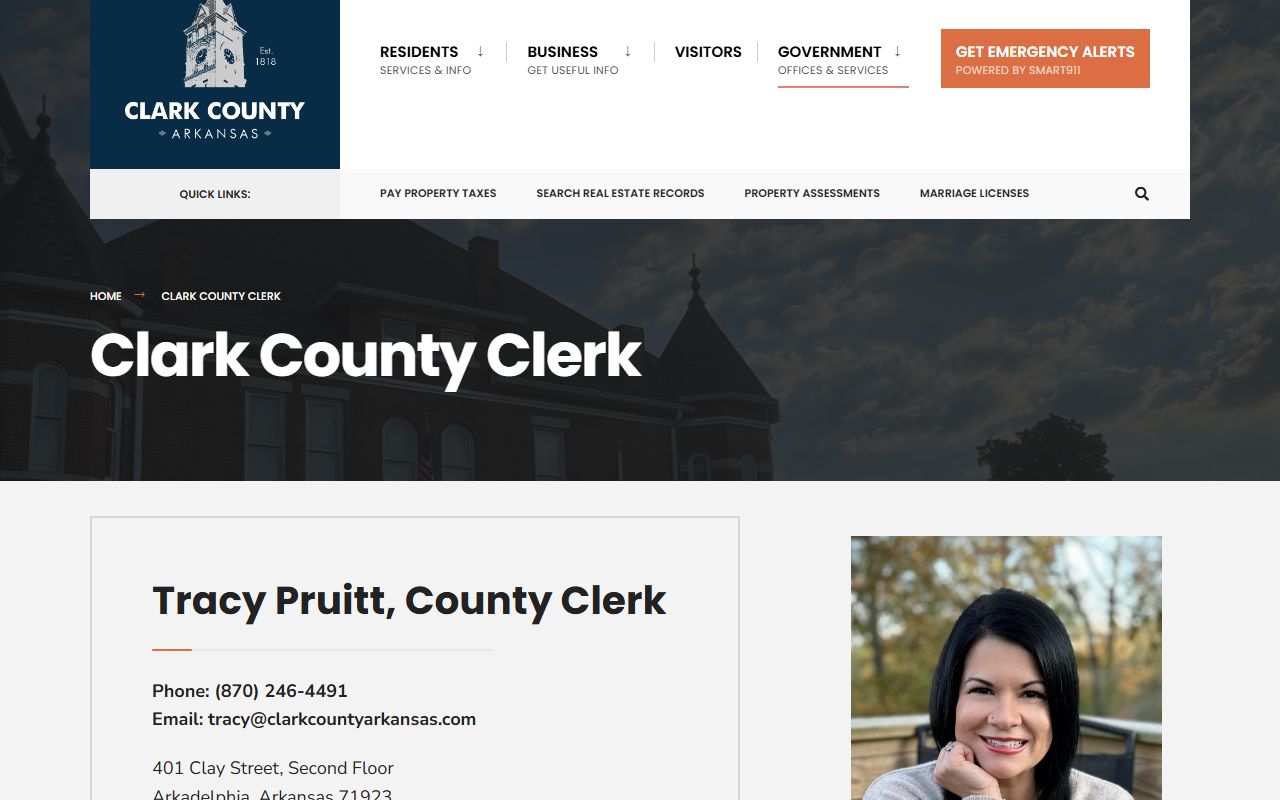 Clark County obituary records county clerk office