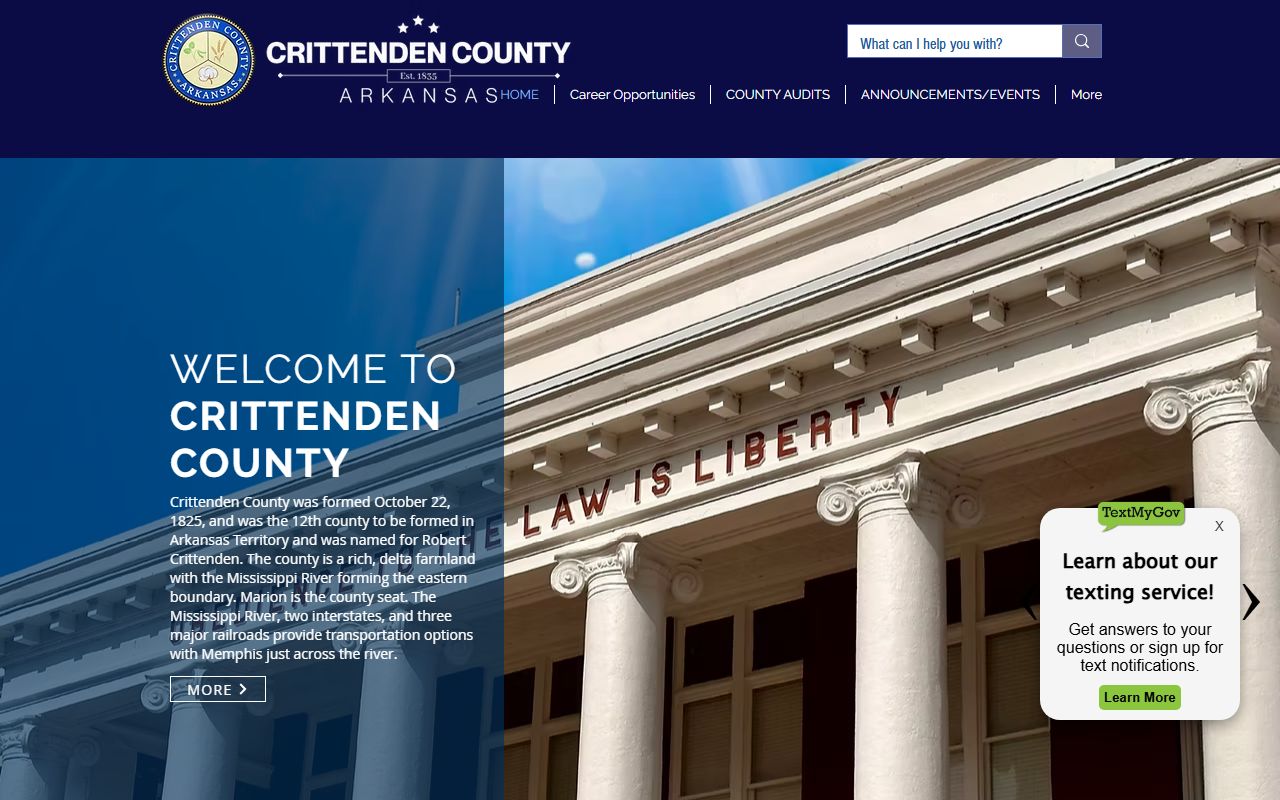 Crittenden County obituary records county government website